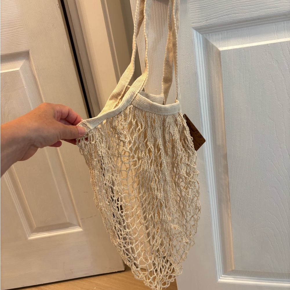 Boho Mesh grocery Tote Bag